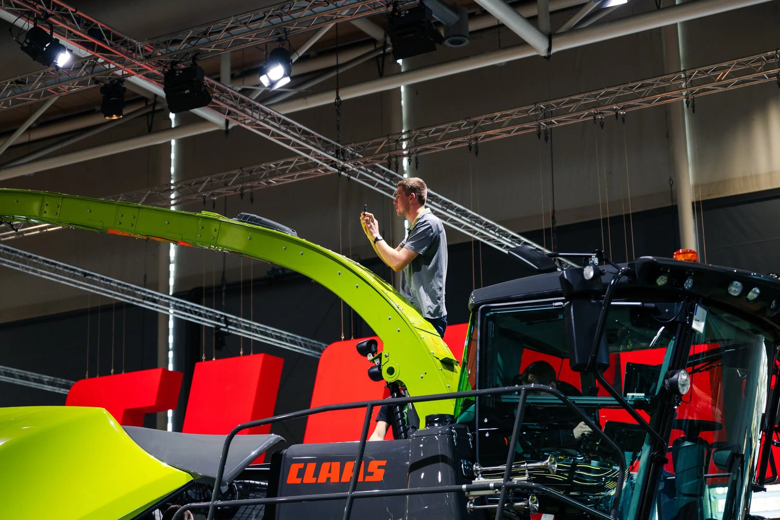 CLAAS auf der AGRITECHNICA 2023 in Hannover, Deutschland