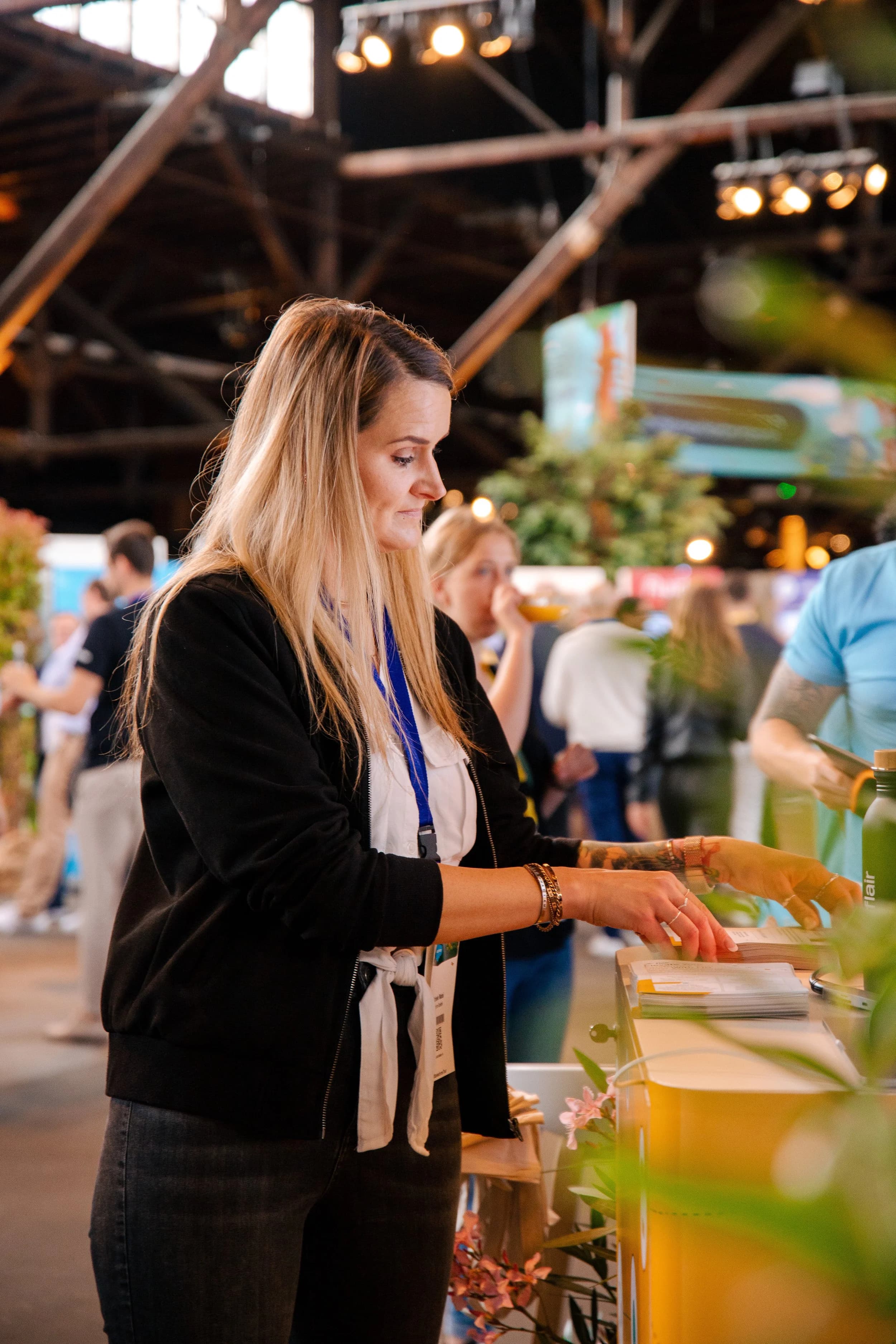 Flair bei einem Salesforce-Event in Hamburg