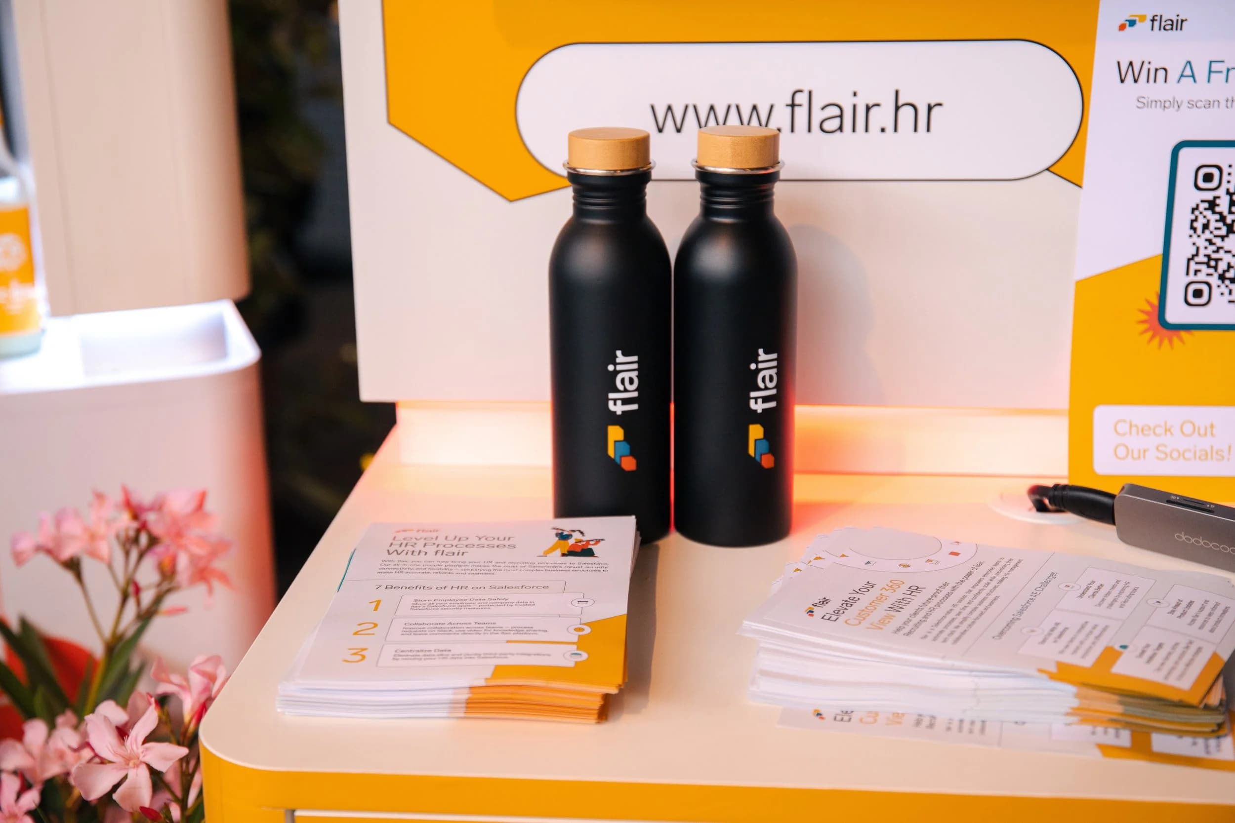 Flair bei einem Salesforce-Event in Hamburg