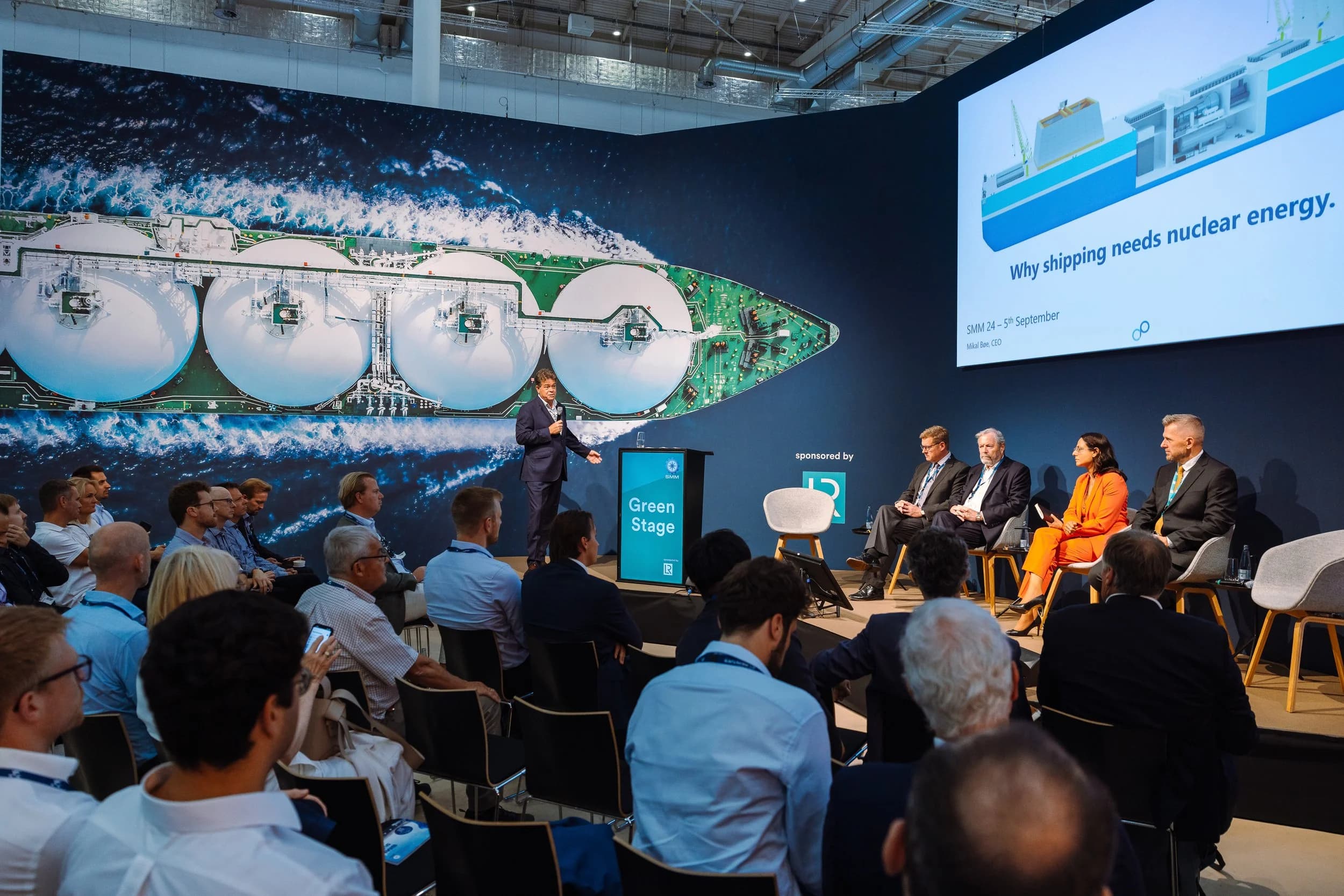 Lloyd's Register auf der SMM (Fachmesse für Schiffbau, Maschinen- und Meerestechnik)